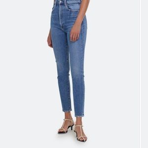 Agolde cropped pinch waist ankle cut jeans size 25